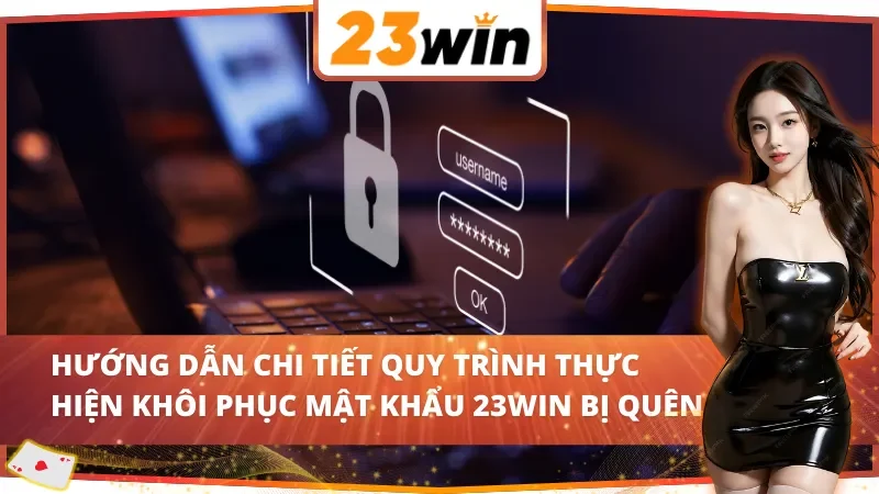 Bị Quên Mật Khẩu 23WIN - Biện Pháp Khắc Phục Nhanh Chóng, An Toàn 4 Chi tiết cách khôi phục khi bị quên mật khẩu 23WIN