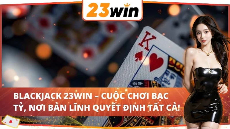 Blackjack 23WIN – Sòng Bài Của Những Kẻ Chinh Phục Số Phận 2 Khoảnh khắc người chơi thắng lớn tại Blackjack 23WIN, chip bay ngập màn hình!