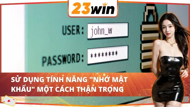 Cách Đăng Nhập Tài Khoản 23Win Đơn Giản Và Nhanh Chóng 5 Cách đăng nhập tài khoản 23Win bằng tính năng nhớ mật khẩu
