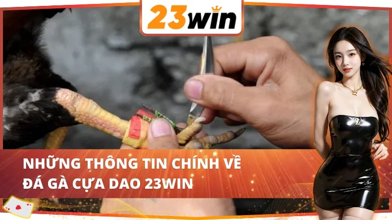 Đá Gà Cựa Dao 23WIN Với Vô Vàn Trận Chiến Chọi Gà Nảy Lửa 2 Tổng quan những điều thú vị về Đá Gà Cựa Dao 23WIN