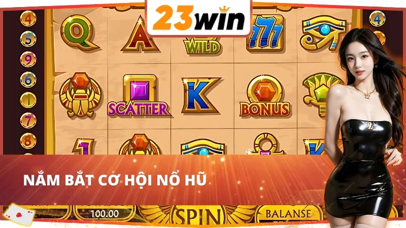 Golden Pharaoh 23WIN: Chạm Tay Vào Hào Quang Cổ Đại 6 Chiến thuật đỉnh cao mang đến cơ hội chiến thắng trong Golden Pharaoh 23WIN