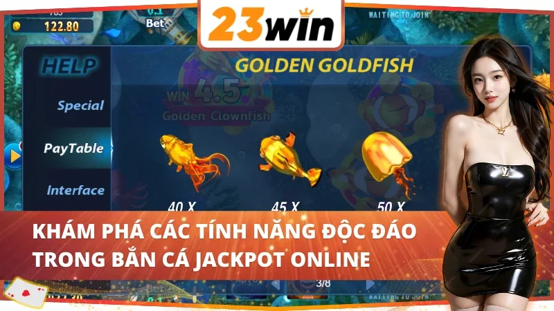 Jackpot Fishing 23WIN - Trải Nghiệm Bắn Cá Online Đỉnh Cao 5 Các tính năng hỗ trợ tạo nên sức hút của Jackpot Fishing 23WIN