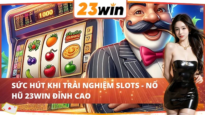 Slots - Nổ Hũ 23WIN Nơi Jackpot Đang Chờ Đón Bạn Săn Lùng 6 Sức hút của Slots - Nổ Hũ 23WIN