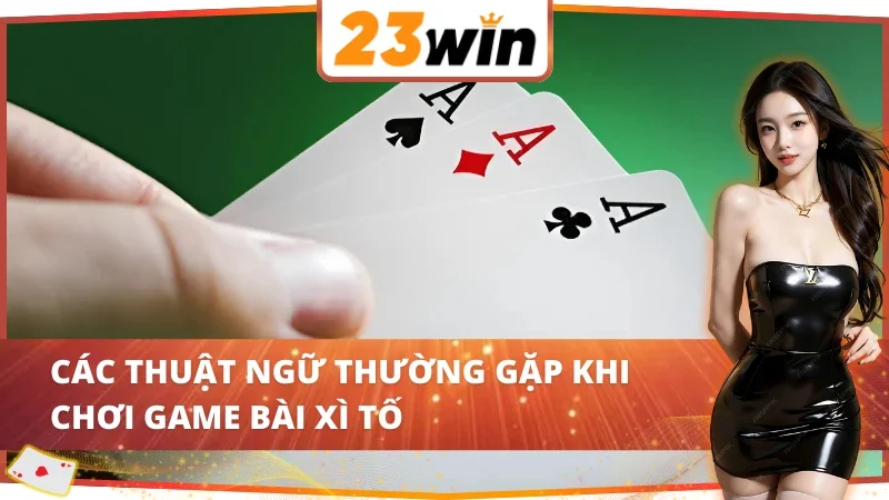 Xì Tố 23Win - Trải Nghiệm Game Bài Đẳng Cấp Nhất Hiện Nay 3 Các thuật ngữ mà người chơi cần biết khi chơi Xì Tố 23Win